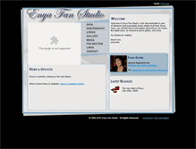 Tablet Screenshot of enyafanstudio.com